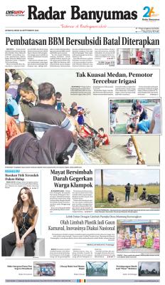 ePaper Senin Kliwon 30 September 2024